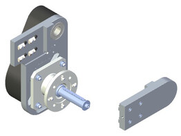 EBS80 - TRANSMISSION DRIVE SET  - LEFT