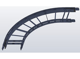 HORIZONTAL  CURVE 425  90  R 900mm SS