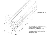 202064//Klemprofiel 40x40 180  nut 8  2 56kg/m 