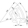 202074//ISB profiel R40/R80 45  nut 8  2 76kg/m 