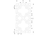 202100//ISB profiel 80x160 zwaar nut 8  13 5kg/m 