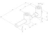 BSB Quick connector Nut 10 bending end to end ESD