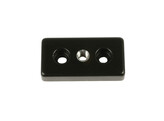 ISB Base plate 30x60 Nut 6 M8  black powder coated